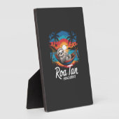 Roatan Sloth, Roatan Honduras Sloth, Roatan T-Shir フォトプラーク (側面)