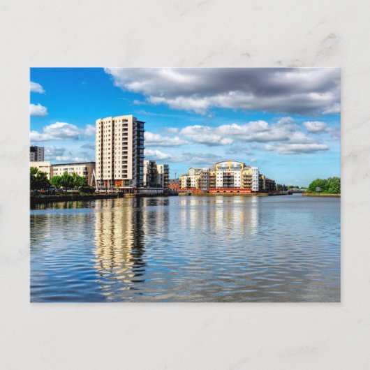 Roath Basin Cardiff Bay Cardiff, Wales 2012 ポストカード (正面)