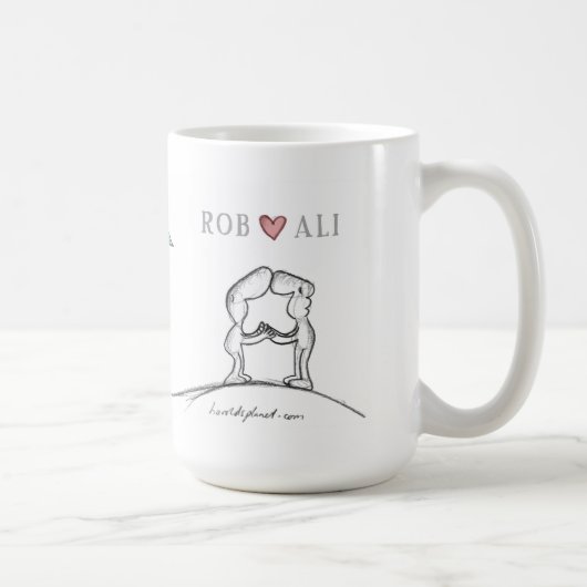 ROBのハートアリ コーヒーマグカップ (右)
