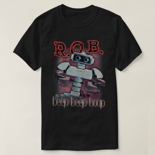 ROBヴィンテージラッパーティー Tシャツ (デザイン正面)