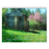 Rob Bohningの写真撮影、2014年のカリフォルニアカレンダー カレンダー (カバー)
