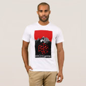 Rob Kingwill著"王国" Tシャツ (正面フル)