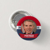 ROB PORTMAN 2016 缶バッジ (正面&裏面)