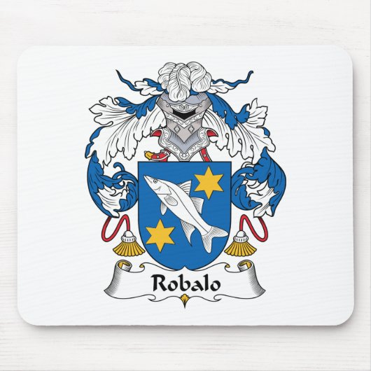 Robaloの家紋 マウスパッド (正面)