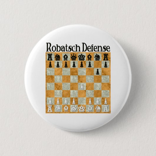 Robatschの防衛 缶バッジ (正面)