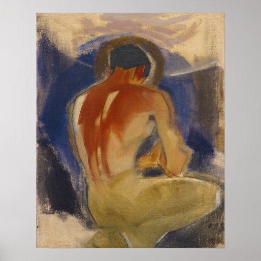 Robber at the Gate of Paradise Helene Schjerfbeck ポスター (正面)