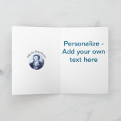 Robbie Burns - Oidhche Bhlas Burns Blue Text シーズンカード (内部)