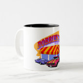 Robbiesはクラシックをティーにのせます ツートーンマグカップ (正面左)