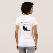 Robbinの第30誕生日の強打(白いGURL) Tシャツ (裏面フル)