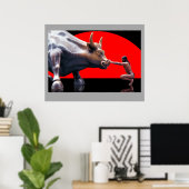 ROBBYとブル#2 ポスター (ホームオフィス)