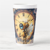 Robby the Winged Timekeeper – Wings of Time Series カフェラテマグ (正面)