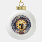Robby the Winged Timekeeper – Wings of Time Series セラミックボールオーナメント (正面)