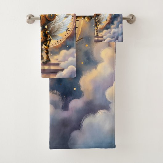 Robby the Winged Timekeeper – Wings of Time Series バスタオルセット (インサイチュ)