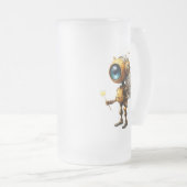 Robby the Winged Timekeeper – Wings of Time Series フロストグラスビールジョッキ (正面右)