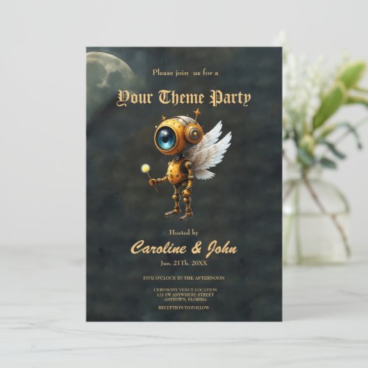 Robby the Winged Timekeeper – Wings of Time Series 招待状 (スタンド正面)