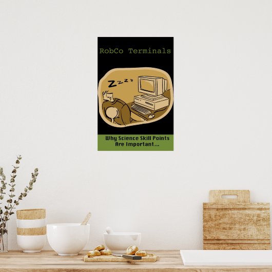 RobCo端末ポスター ポスター (キッチン)