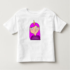 Robe à volants Je suis une licorne トドラーTシャツ