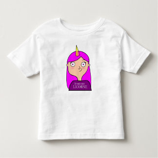 Robe à volants Je suis une licorne トドラーTシャツ