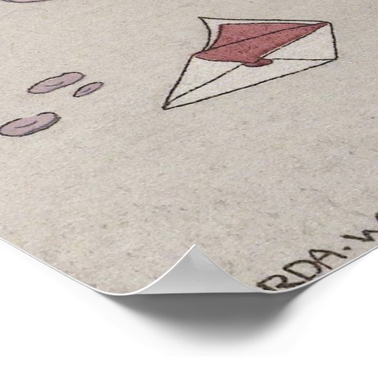 Robe de Gabardine - Gerda Wegener ポスター (角)