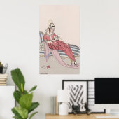 Robe de Gabardine - Gerda Wegener ポスター (ホームオフィス)