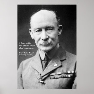 Robert Baden-Powell ポスター