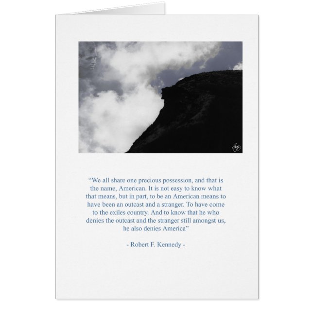 Robert "Bobby" Kennedy，まだ米国の間で亡命 (正面)