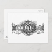 Robert Burnsスコットランドの詩人で作詞家 ポストカード (正面/裏面)