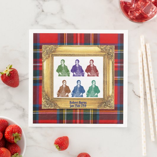 Robert Burns Royal Stewart Plaid Jan 25 Multi (インサイチュ)