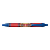 Robert Burns Royal Stewart Red Plaid Blue 黒ボールペン (裏面)