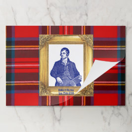 Robert Burns Stewart Plaid Jan 25 Paper Placemats ペーパーパッド