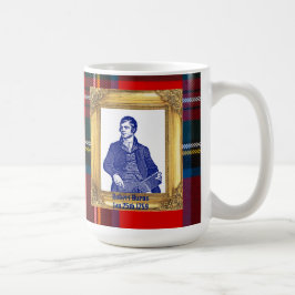 Robert Burns Supper Royal Stewart Plaid Jan 25 コーヒーマグカップ