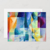 Robert Delanayによる同時ウィンドウ ポストカード (正面/裏面)