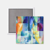 Robert Delanayによる同時ウィンドウ マグネット (正面/裏面)