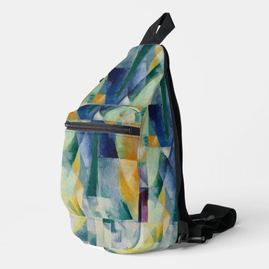 Robert DellaunayによるSimultaneous Window 1912 スリングバッグ (右コーナー)