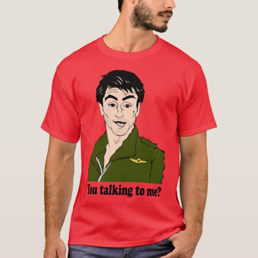 ROBERT DENIROAXI DRIVER 1970s MOVIES FAN ART funny Tシャツ (正面)