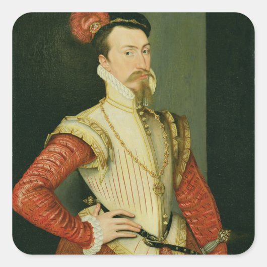 Robert Dudley (1532-88)第1回レスター伯爵、c.1 スクエアシール (正面)