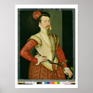 Robert Dudley (1532-88)第1回レスター伯爵、c.1 ポスター