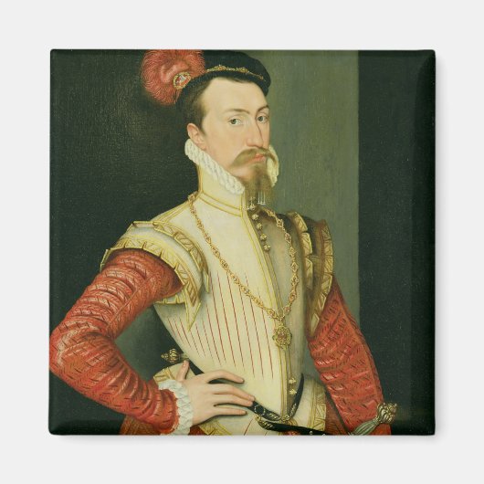 Robert Dudley (1532-88)第1回レスター伯爵、c.1 マグネット (正面)