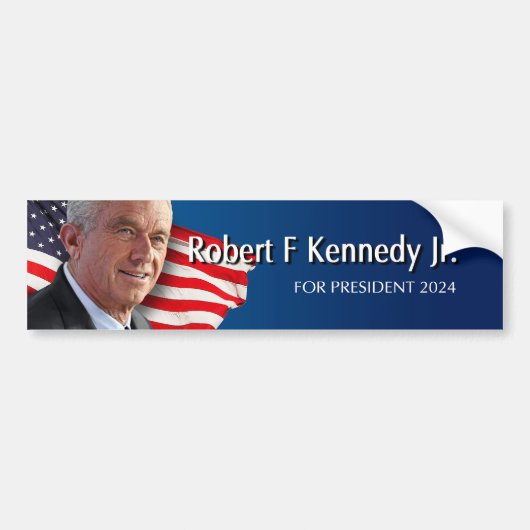 Robert F Kennedy Jr社長2024 バンパーステッカー (正面)