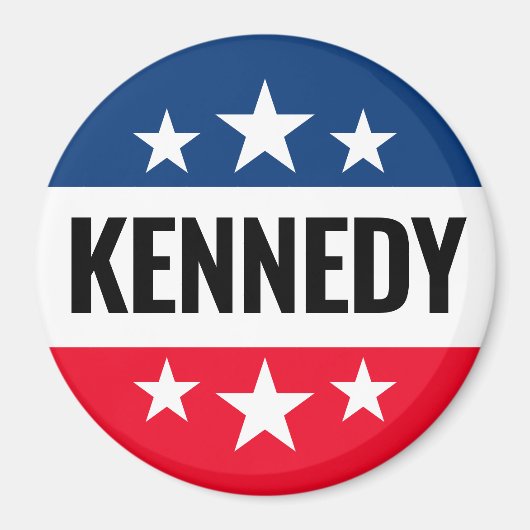 Robert F Kennedy JR 2024 -ヴィンテージ池デザイン マグネット (正面)