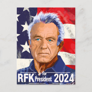 Robert F Kennedy, Jr. for President 2024, RFK Jr ポストカード