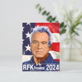 Robert F Kennedy, Jr. for President 2024, RFK Jr ポストカード (スタンド正面)