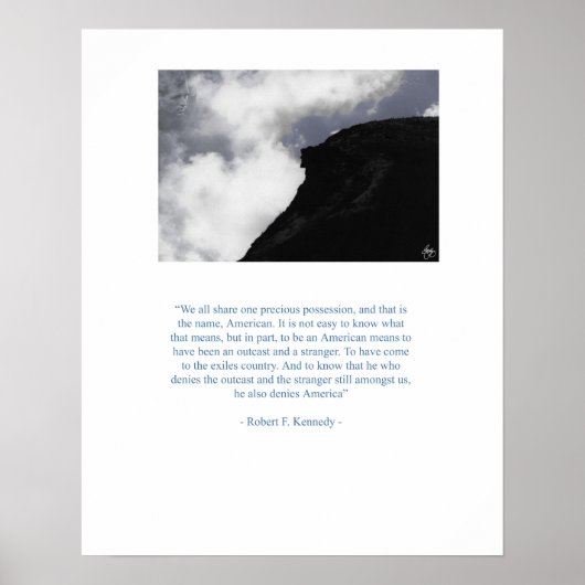 Robert F. Kennedy The Exile Among Us Poster ポスター (正面)