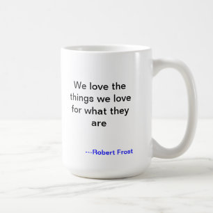 Robert Frost愛マグ コーヒーマグカップ