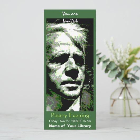 Robert Frost 招待状 (スタンド正面)