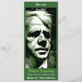 Robert Frost 招待状