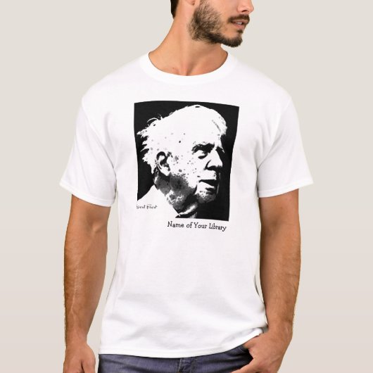 Robert Frost Tシャツ (正面)