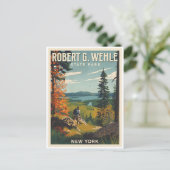 Robert G. Wehle State Park - New York  シーズンポストカード (スタンド正面)