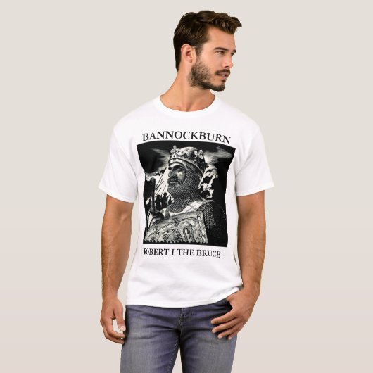 ROBERT I THE BRUCE BANNOCKBURN Tシャツ (正面フル)