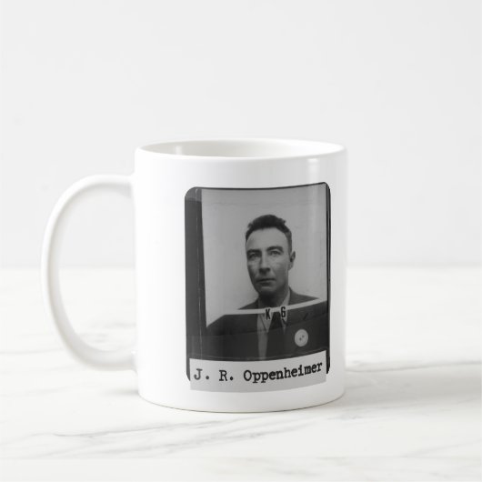 Robert Oppenheimer コーヒーマグカップ (左)